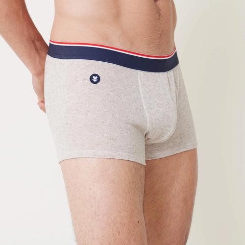 Le Slip Français Boxer Bruno lyocell/chanvre Naturel