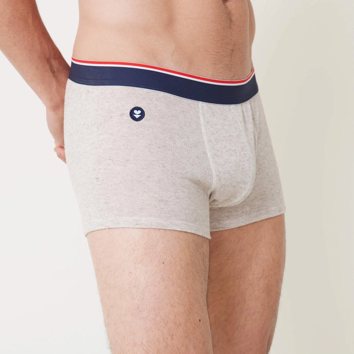 Le Slip Français Boxer Bruno lyocell/chanvre Naturel