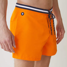 Charger l&#39;image dans la galerie, Le Slip Français Short de bain Capitaine Orange electrique