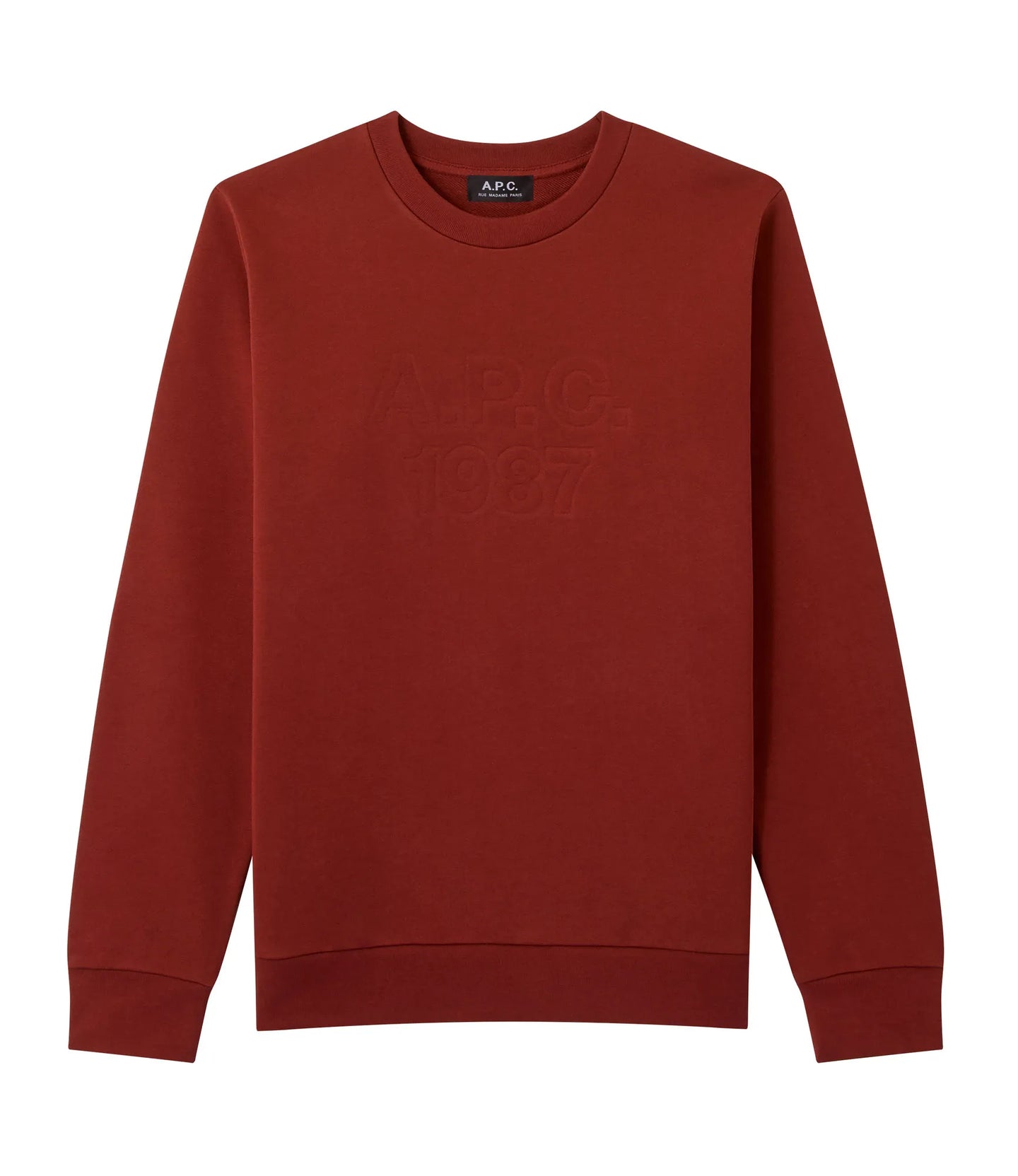 A.P.C. Sweatshirt Dan Bordeaux