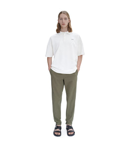 A.P.C. Pantalon New Kaplan en Coton Vert