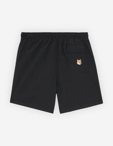 Maison Kitsuné Short de Bain Fox head Black