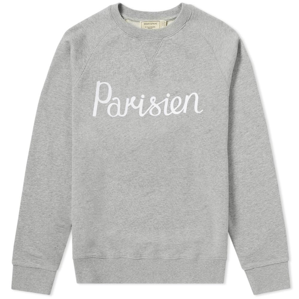 Maison Kitsuné Sweatshirt Parisien Gris