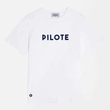 Charger l&#39;image dans la galerie, Le Slip Français T-shirt Pilote Blanc