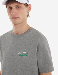 Maison Kitsuné T-shirt Mini Handwriting Grey