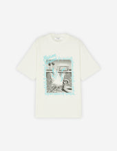 Charger l&#39;image dans la galerie, Maison Kitsuné T-shirt Postcard Comfort Off white