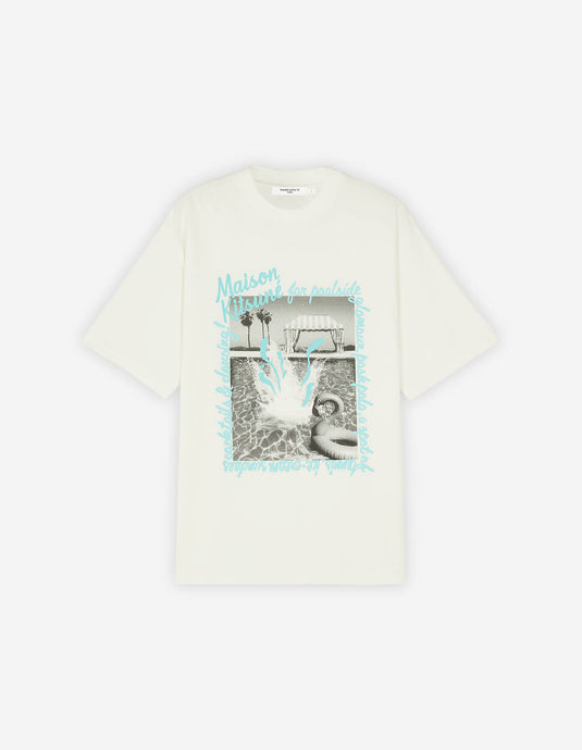 Maison Kitsuné T-shirt Postcard Comfort Off white