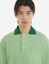 Charger l&#39;image dans la galerie, Maison Kitsuné Polo Fox Head Tonal Patch Mint