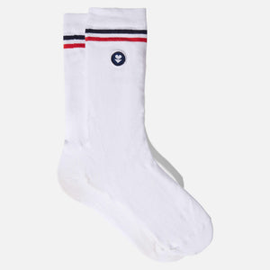 Le Slip Français Chaussettes Lucas Drapeau plus Blanc