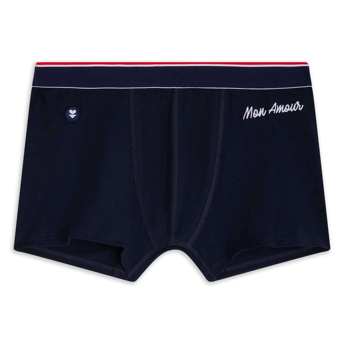 Le Slip Français Boxer Le Marius  Brodé 