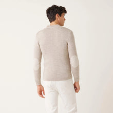 Charger l&#39;image dans la galerie, Le Slip Français X Saint James Pull Matelot en Laine Beige