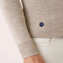 Charger l&#39;image dans la galerie, Le Slip Français X Saint James Pull Matelot en Laine Beige
