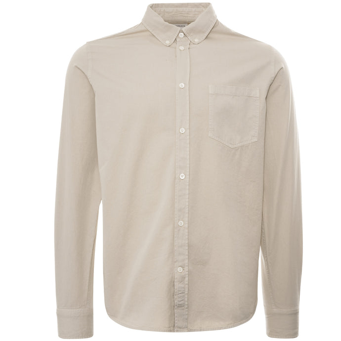 Norse Projects Chemise Anton Light twill Oatmeal
