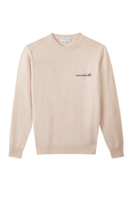 Charger l&#39;image dans la galerie, Maison Labiche Pull Wine and Chill Mineral beige