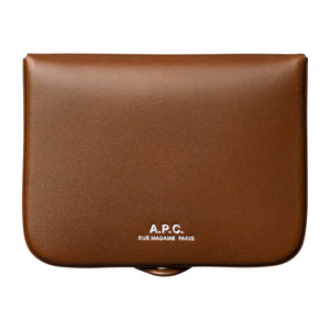 A.P.C. Porte-monnaie Josh Cappuccino