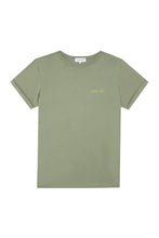 Charger l&#39;image dans la galerie, Maison Labiche T-Shirt Broderie Good vibe Olive