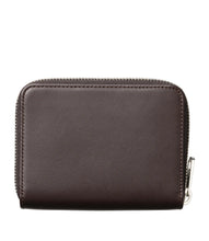 Charger l&#39;image dans la galerie, A.P.C. Portefeuille Compact Emmanuel en Cuir Marron
