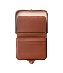 A.P.C. Porte-monnaie Josh Noisette