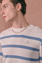 Charger l&#39;image dans la galerie, Maison Labiche Pull Marinière Ruban Off White