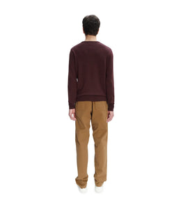A.P.C. Pull King Bordeaux chine